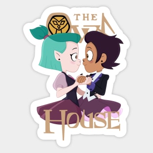 Luz x Amity - The Owl House Sticker